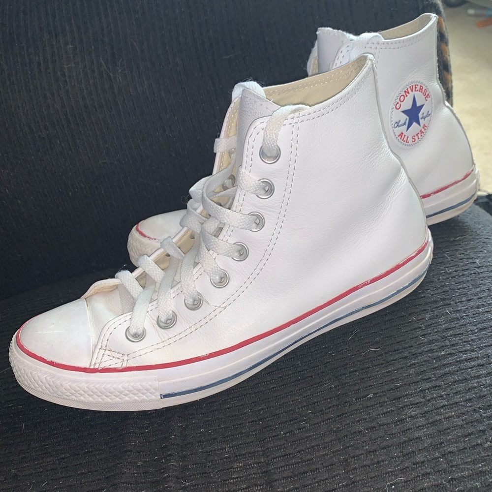 Converse High Quality Leather Sneaker (High Top)